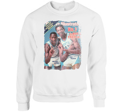 Michael Jordan Sports Illustrated North Carolina Basketball sweater Crewneck Sweatshirt
