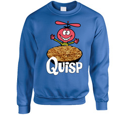 Quisp Cereal Logo Mascot sweater Crewneck Sweatshirt