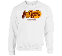Cracker Barrel Favorite Fast Food sweater Crewneck Sweatshirt Cracker Barrel Favorite Fast Food sweater Crewneck Sweatshirt