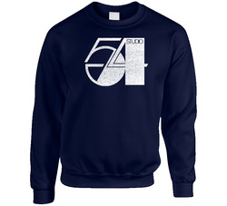 Studio 54 Vintage Distressed Logo sweater Crewneck Sweatshirt