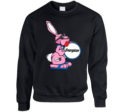 Energizer Bunny Battery Mascot sweater Crewneck Sweatshirt