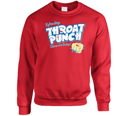 Refreshing Throat Punch Share One Today Hawaiin Parody sweater Crewneck Sweatshirt