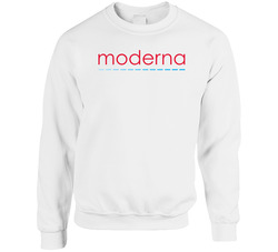 Moderna Inc Nasdaq Company Logo Employee Fan sweater Crewneck Sweatshirt