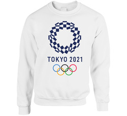 Tokyo 2021 Summer Olympics Updated Logo sweater Crewneck Sweatshirt