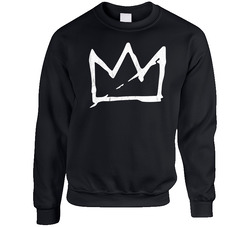 Basquiat Crown Artist Symbol Logo Fan Art sweater Crewneck Sweatshirt