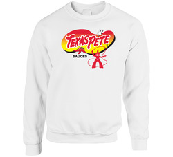 Texas Pete Hot Sauce Logo Label sweater Crewneck Sweatshirt
