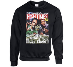 Wiz Khalifa And Snoop Mac And Devin High Times Magazine Stoner sweater Crewneck Sweatshirt
