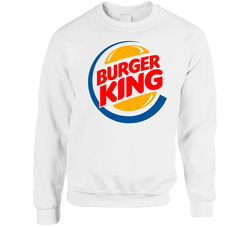 Burger King American Favorite Fast Food sweater Crewneck Sweatshirt