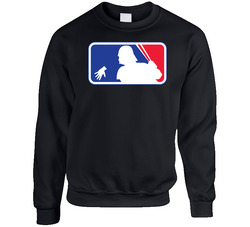 National Baseball Parody Darth Vader Hand Chop sweater Crewneck Sweatshirt