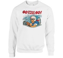 Go Speed Racer Go Vintage sweater Crewneck Sweatshirt