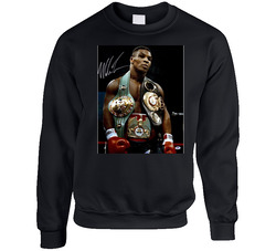 Mike Tyson 3 Belts Cool Retro Boxer Fan sweater Crewneck Sweatshirt
