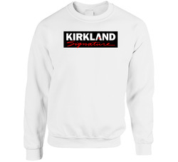Kirkland Signature Best Over The Counter Medication Logo sweater Crewneck Sweatshirt