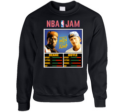Nba Jam White Men Can't Jump 90s Movie Fan sweater Crewneck Sweatshirt