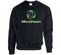 Microvision Incorporated Company Logo Employee Fan sweater Crewneck Sweatshirt