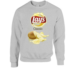 Lay's Classic Potato Chips Bag Costume sweater Crewneck Sweatshirt
