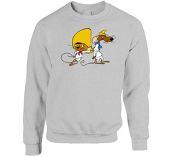 Speedy Gonzalez And Slow Poke Rodriguez Cartoon sweater Crewneck Sweatshirt