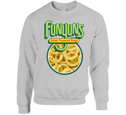 Funyuns Onion Flavored Rings Snack Foodie Fan sweater Crewneck Sweatshirt
