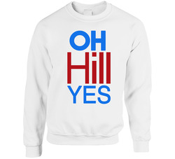 Oh Hill Yes Fun Hillary Clinton 2016 American Political Campaign sweater Crewneck Sweatshirt