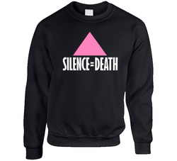 Silence Equals Death Funny Dallas Buyers Club Popular Movie sweater Crewneck Sweatshirt