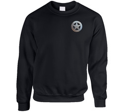 Walker Texas Ranger Badge Chest Emblem Retro 90s Tv Show Fan sweater Crewneck Sweatshirt