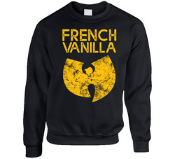 French Vanilla Wu Tang Ice Cream Song Lyrics Fan sweater Crewneck Sweatshirt