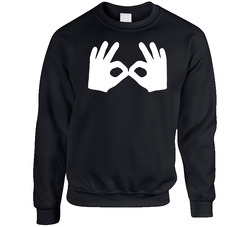 Three 3 Goggles Basketball 3 Point sweater Crewneck Sweatshirt