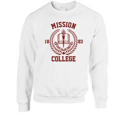 Mission College Fictional University School Daze Movie Fan sweater Crewneck Sweatshirt
