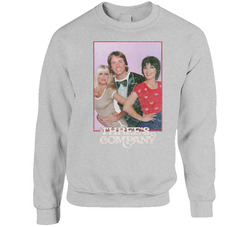 Threes Company Vintage Tv Show sweater Crewneck Sweatshirt