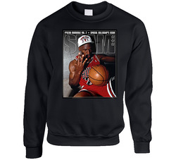 Michael Jordan 3 Championships Slam Magazine sweater Crewneck Sweatshirt