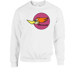 Thrush Mufflers T-Shirt retro racing NASCAR INDY F1 sweater Crewneck Sweatshirt