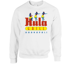 Hula Grill Kaanapali Maui Hawaii Restaurant sweater Crewneck Sweatshirt