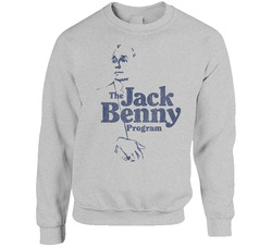 The Jack Benny Program Retro 50s Tv Show Poster Vintage Unisex sweater Crewneck Sweatshirt