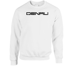 Gmc Denali Automobile Car Truck Motorcycle Auto Parts Cool Distressed Style Brand Logo Emblem sweater Crewneck Sweatshirt