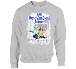 The Dick Van Dyke Show 60s Tv Series Show Worn Look Vintage Unisex sweater Crewneck Sweatshirt