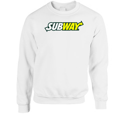 Subway Fast Food Logo sweater Crewneck Sweatshirt