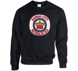 Kansas City Monarchs Negro Baseball Logo sweater Crewneck Sweatshirt