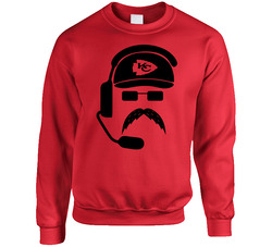 Andy Reid Kansas City Football Cartoon sweater Crewneck Sweatshirt