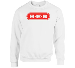 Heb Grocery Store Company Logo sweater Crewneck Sweatshirt