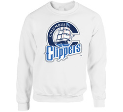 Columbus Clippers Minor League Baseball Fan sweater Crewneck Sweatshirt