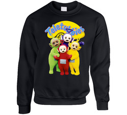 Teletubbies Group 90s Kids Tv Show sweater Crewneck Sweatshirt