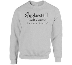 Spyglass Hill Golf Course Pebble Beach Logo Golfing Fan Father's Day sweater Crewneck Sweatshirt