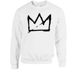 Basquiat Crown Artist Symbol Logo Fan Art Cool sweater Crewneck Sweatshirt