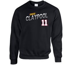 Chase Claypool 11 Favorite Player Pittsburgh Football Fan sweater Crewneck Sweatshirt