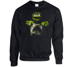 Oscar The Grouch sweater Crewneck Sweatshirt