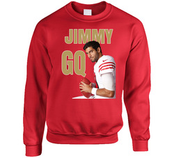 Jimmy Gq Jimmy Garoppolo San Francisco Football Fan sweater Crewneck Sweatshirt