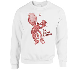 The Boston Lobsters World Team Tennis League Retro Team Logo sweater Crewneck Sweatshirt