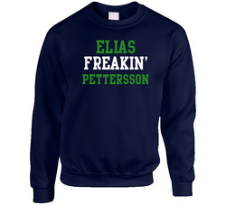 Elias Freakin Pettersson Vancouver Hockey Player Sports Fan Cool sweater Crewneck Sweatshirt