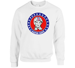 Super Dave Retro 80s Tv Show Logo Fan sweater Crewneck Sweatshirt