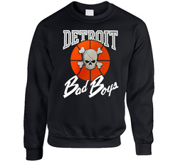 Detroit Bad Boys Retro Fan sweater Crewneck Sweatshirt