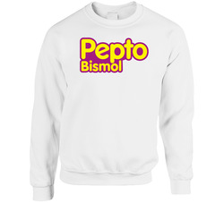 Pepto Bismol Best Over The Counter Medication Logo sweater Crewneck Sweatshirt